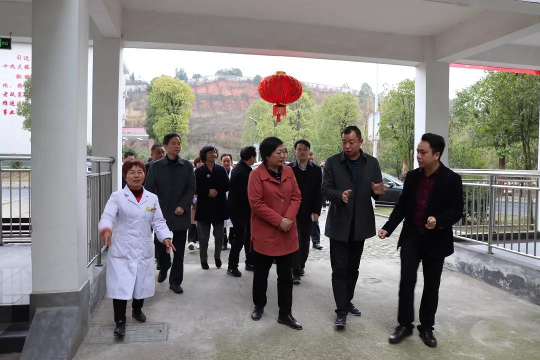 湖南省衛(wèi)生健康委黨組成員、計(jì)生協(xié)常務(wù)副會(huì)長(zhǎng)康代四一行蒞臨海福祥考察